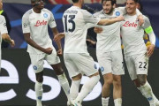 ナポリ、敵地でフランクフルトに2発完封勝利！CLラウンド16・1stレグ