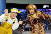 【悲報】甲本ヒロトさん、とんでもない格好でさかなクンと水族館ロケをしてしまう