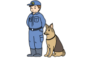 日本の「緊張してしまった警察犬」が可愛いｗｗｗｗｗｗ【タイ人の反応】