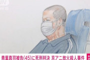 【速報】 青葉真司『死刑』判決