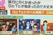 女さん(32)「GoToが始まったのでコロナはもう大丈夫なのだと思った」