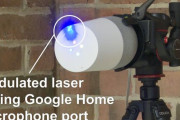 レーザー照射でGoogleやAmazonのスマートスピーカーをハッキングする方法が判明、100ｍ以上離れても実行可能