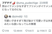 【悲報】X界隈「男はフツメンがイケメンになってるのに、女は飛び抜けてかわいい人以外普通になってるの無理」