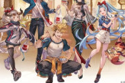 【グラブル】なか卯コラボ第1弾が本日スタート！対象商品の割引クーポンがゲーム内バナーに表示、テーブルシールチェックインでグラパスpt350！限定コラボグッズの受注予約販売も開始