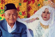 年の差76歳。103歳男性が27歳女性とお見合い結婚（インドネシア）