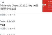 ゼノブレイド3、トレンド1位を獲得！！！！