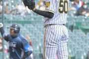 阪神・青柳　好投から暗転…山川に満塁弾許し６回５失点