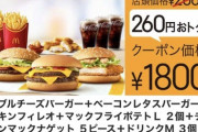 【画像】マックのこれ1人で食おうとしてるけどいいかな？