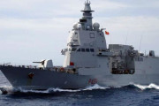 イタリア海軍フリゲート艦「フランチェスコ・モロジーニ」と海自補給艦「はまな」が東シナ海共同訓練を実施！