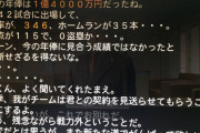 オーナー「打率.346 35本 115打点 0盗塁で年俸1億4000万か…」