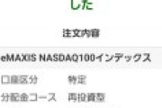 【画像】投資初心者ワイ、今さっきNASDAQに200万円ガチのマジで投資してしまう