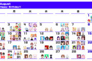 vtuberの誕生日って毎年祝うの大変じゃない？