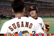 【驚愕】巨人・岡本、ホームランを打って暴言を吐く