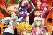 TV アニメ「七つの大罪 憤怒の審判」2021年1月放送決定！炎を背にするメリオダスらが描かれたビジュアル公開＆鈴木央先生コメント到着