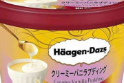 カスタードとミルクソースのハーモニー！新ハーゲンダッツ「クリーミーバニラプディング」が人気出そう！