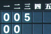 阪神青柳、中日打線相手に3回5失点炎上
