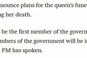 【悲報】エリザベス女王の国葬、安倍氏国葬とダブルブッキングの可能性