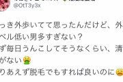 【悲報】フェミニスト「毎日ウンコしてる男性、外見レベルが低い」