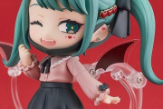 ねんどろいど「初音ミク ヴァンパイア Ver.」予約開始！オプションパーツに「顎マスク」「マスク」「羽根クリアプレート」ほか