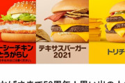 【朗報】マクドナルド、大人気だったあのバーガー達が復刻ｗｗｗ