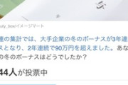 日本人の冬のボーナス、限界突破ｗｗｗ（※画像あり）