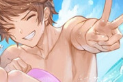 【グラブル】リルルEXPOSEのグランくんの笑顔