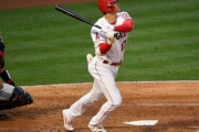 大谷翔平 .263、13本(1位)、32打点(4位)、OPS.925(12位)