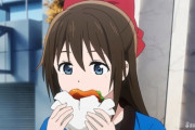 ハンバーガー食べてる姿が可愛いラブライブキャラと言えば【ラブライブ】