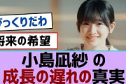 【櫻坂46】小島凪紗の成長の遅れの真実【櫻坂】