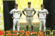 阪神の新ユニフォームｗｗｗｗｗｗｗｗｗｗｗｗ