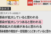 東京「クッソ感染者100人超えや！せや、東京アラートを4色にしたろ！ｗ」