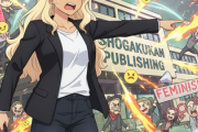 【悲報】正義マンとフェミニストによる小学館へのネットリンチ、止まらない……