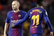 イニエスタに学んだバルサFWデンベレ、メッシは“1人でやるな”と助言