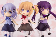 《ごちうさ》ミニフィギュア「ココア」「チノ」「リゼ」予約開始！彩りゆたかに躍動感あるポーズで立体化