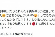 電車の母親「子供が泣くんでスンマソン。ミスドをちと失敬（泥棒）」　Twitter民「は！？（怒）」