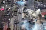 【ロシアのウクライナ侵攻】キエフ突入目前のロシア軍戦車隊を撃退