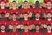 ◆W杯◆ポルトガル代表がW杯招集メンバーを発表!! C・ロナウド、B・シウバら26名がカタールへ