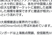 世界の資産運用会社が中国本土から撤退
