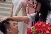 【動画】中国女さん、プロポーズしてきた男にブチギレｗｗｗｗｗ