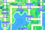 初代ポケモンのカントー地方の地図でとんでもないことが明らかになった！
