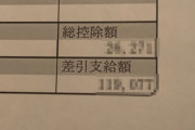 新卒社会人「25日出勤して給料がこれ」ﾊﾟｼｬｯ → 公開された給料がヤバすぎる・・・