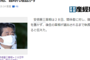 【速報】安倍総理「臨時代理を置かず、後任選出まで執務続行する」