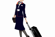 【画像】全日空と日航の空港勤務スチュワーデス、どっちが好き？