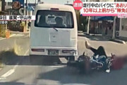 【朗報】バイクの前で急停車し事故らせ逃走していた軽乗りが無事逮捕されるｗｗｗｗｗｗｗｗ