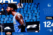 ORLがブーチェが30得点＆TDの活躍などでGSWに競り勝つ！カリーは不調