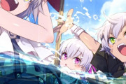 【FGO】海で遊ぶちびっこトリオイラスト！！　可愛いぞちびっこ達！