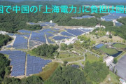 【日本侵略画像】いつの間にか「上海電力」のクソでかソーラパネルが次々と建設されてるんだが‥‥森林バッサバッサで笑えん?