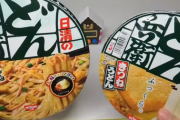 「こんなにぶ厚いうどんは見たことがない」どん兵衛の焼うどんと通常のどん兵衛を比べてみた　海外の反応