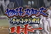 2001年ヤクルトスワローズの打線wwwwww