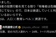【衝撃】ひろゆき、本気で日本に警鐘を鳴らす。その内容がこれ